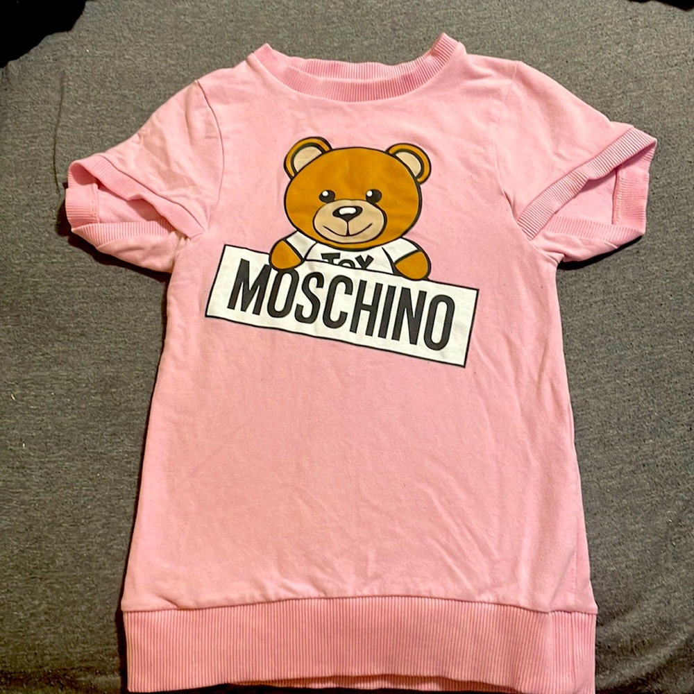 Girls Moschino Teddy Bear Dress size 6